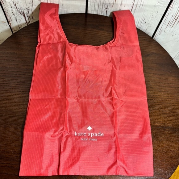 kate spade Handbags - KATE SPADE reusable grocery bag in Red Nylon material